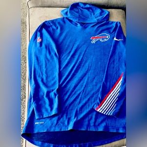 Mens Nike Dry Fit Long Sleeve Buffalo Bills Shirt
